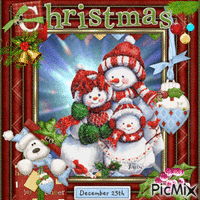 Merry Christmas GIF animata