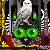 Owlcan Minion Mix Gif Animado