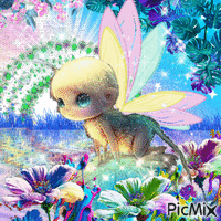 Spring Fairy - GIF animé gratuit