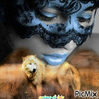anima di lupo - Darmowy animowany GIF
