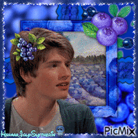 {{Portrait of Gregg with Blueberries}} animovaný GIF