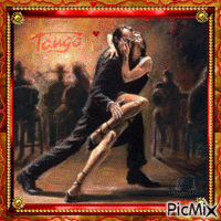 Tango dancers !!!! - GIF animado gratis