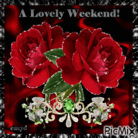 A lovely weekend! анимиран GIF