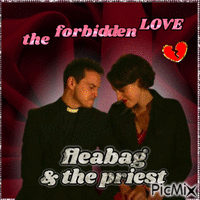 fleabag and the priest - Free animated GIF