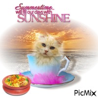 Summertime....Will Fill Our Days With Sunshine анимиран GIF