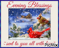 Evening Blessings - Ilmainen animoitu GIF