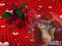 rose de l amour - PNG gratuit