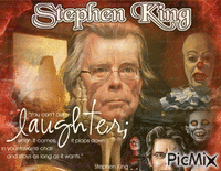 Stephen King - Free animated GIF
