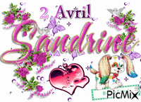 sandrine - GIF animé gratuit