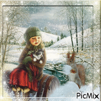 Winter hiver - Free animated GIF