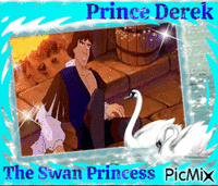 SwanPrincessPrinceDerek - Бесплатный анимированный гифка