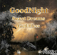 Goodnight - Δωρεάν κινούμενο GIF
