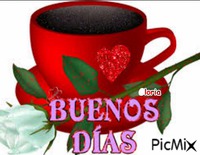 Buenos dias - Animovaný GIF zadarmo