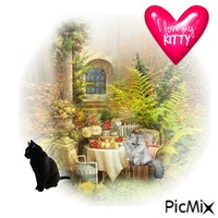 I Luv My Kitty - GIF animado gratis