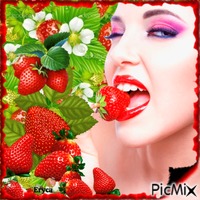 J'adore les fraises !