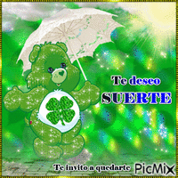 Suerte - Darmowy animowany GIF