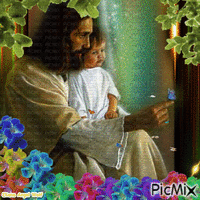 Jesus animovaný GIF
