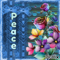 Peace GIF animé