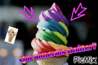 Glace swaggy animuotas GIF