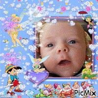 mijn kleinzoontje - Безплатен анимиран GIF