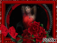 rouge et noir - Darmowy animowany GIF
