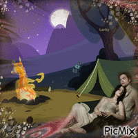 Vive le camping !!!!! - GIF animasi gratis