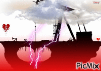 Coeur brisé - Bezmaksas animēts GIF