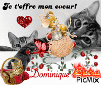 je vous offre mon coeur animowany gif