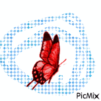 Le papilon - GIF animado gratis