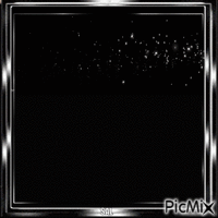 frame black by sal - GIF animado grátis