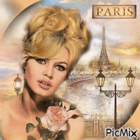 Brigitte Bardot - Gratis animeret GIF