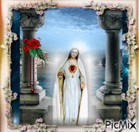 Blessed Mother Animated GIF