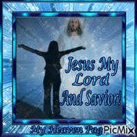 Jesus My Lord And Savior! - GIF animado grátis