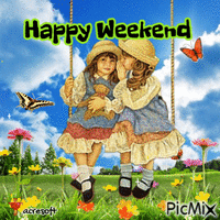 Happy Weekend - Greeting Card Image