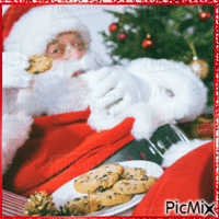 Des Cookies pour le Père Noël