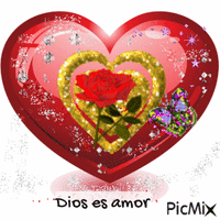 Dios es amor - Бесплатный анимированный гифка