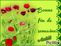 Bouquet rouge GIF animasi