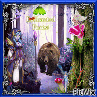 Enchanted Forest - Nemokamas animacinis gif