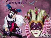 carnaval animovaný GIF