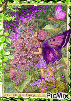 The lilac fairy - GIF animado grátis