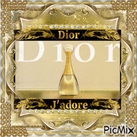 Parfum J'adore de Dior animovaný GIF