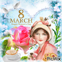 Happy Woman's Day Animiertes GIF