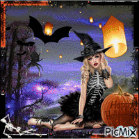 Halloween night ( - Δωρεάν κινούμενο GIF