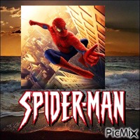 spiderman animovaný GIF