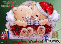 It`s Snuggling Weather! animált GIF