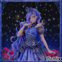 princess of the night - 免费动画 GIF