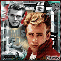 JAMES DEAN FOREVER アニメーションGIF
