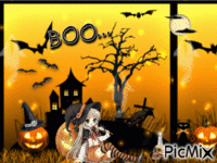 Hallowen - Zdarma animovaný GIF