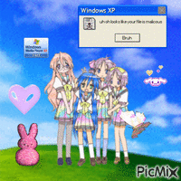 outing with frens アニメーションGIF
