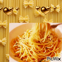 Adoro la pasta - Free animated GIF